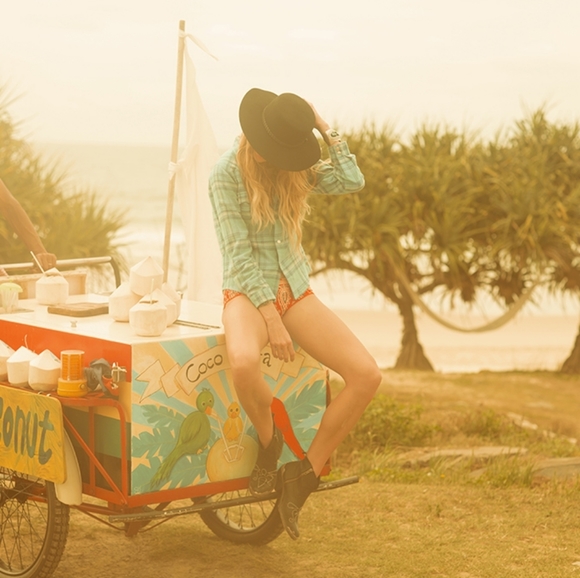 Spell designs lost highway flannel shirt turquoise buttondown S teal flannelette - Picture 7 of 16